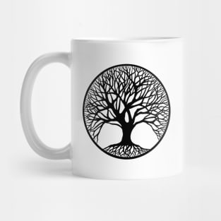 Outline Tree Of Life Mug